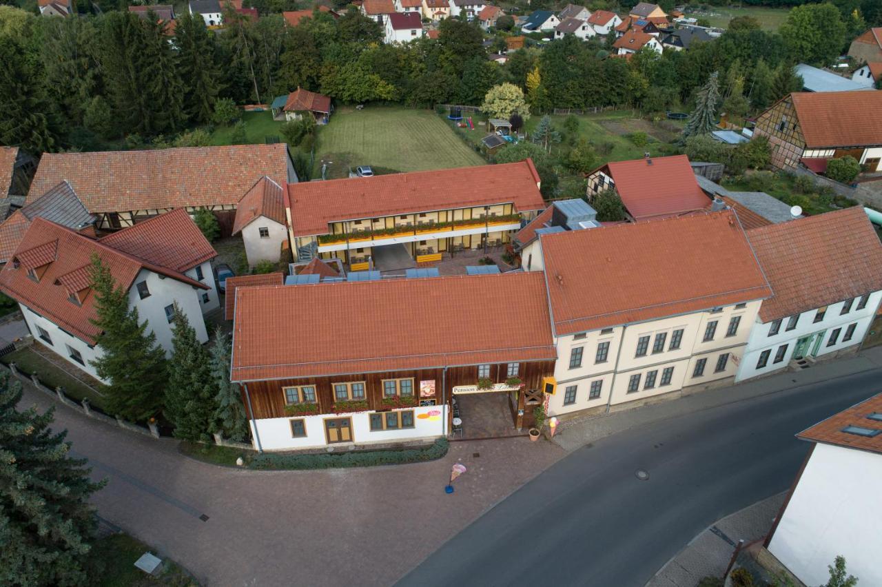Pension-Cafe-Libelle Elxleben bei Arnstadt Zewnętrze zdjęcie