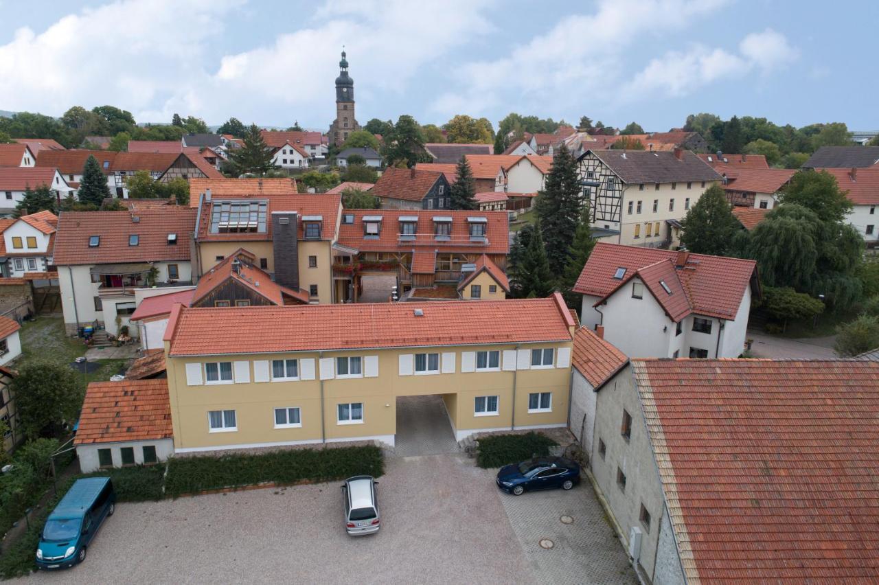 Pension-Cafe-Libelle Elxleben bei Arnstadt Zewnętrze zdjęcie
